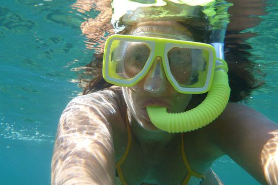 man sieht ja immer aus wie "Hein Doof"...