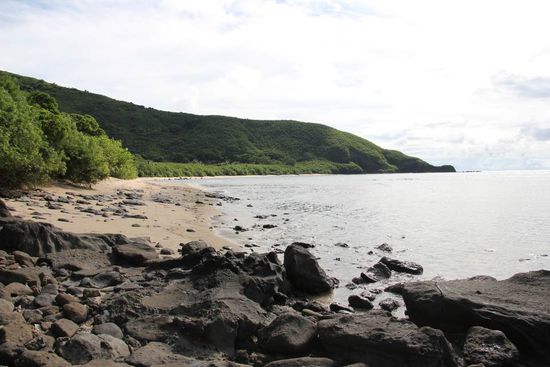 der nächste kleine Strand
