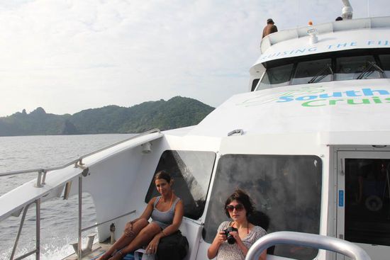 noch ist es trocken...