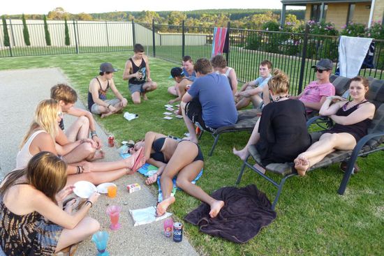 sehr relaxt das Ganze