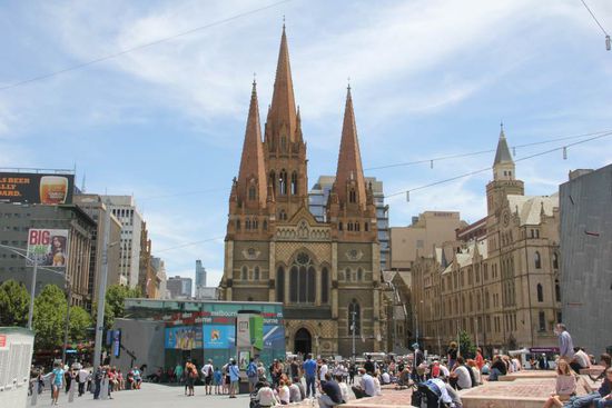 Visitor Center, vor der St. Paul Cathedral