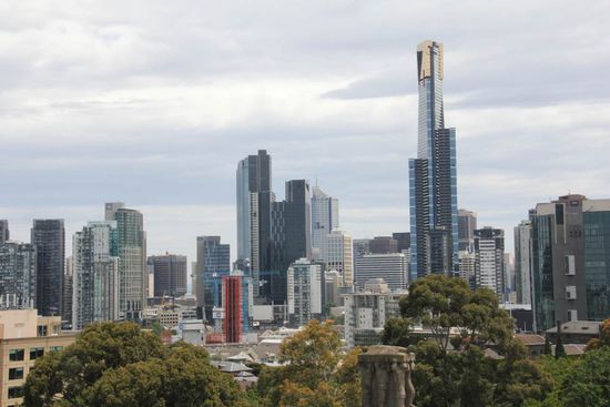 Skyline von Melbourne
