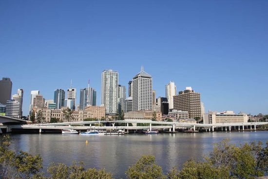 Skyline von Brisbane