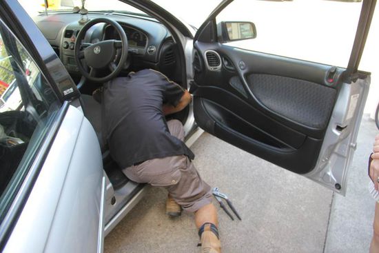 dann kam der freundliche Mechaniker...