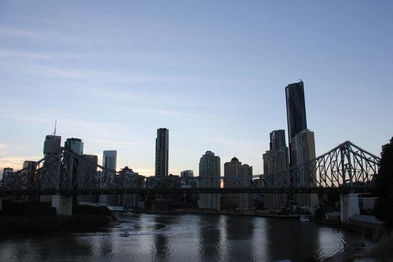 Auf dem Weg zum Boot...