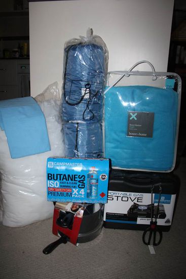 Campingshopping die Erste!