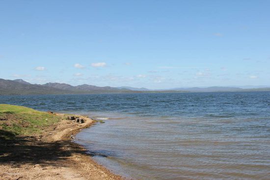 gar nicht mal so klein der See...