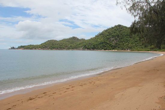 Horseshoe Bay: Heißt so, weil es die Form eines Hufeisens hat, klingt irgendwie logisch, oder? 