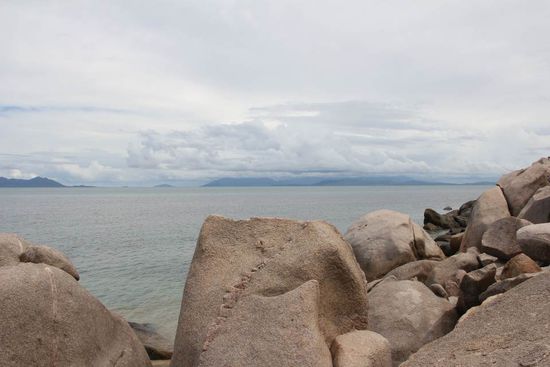 ein Blick auf die Nachbarinseln