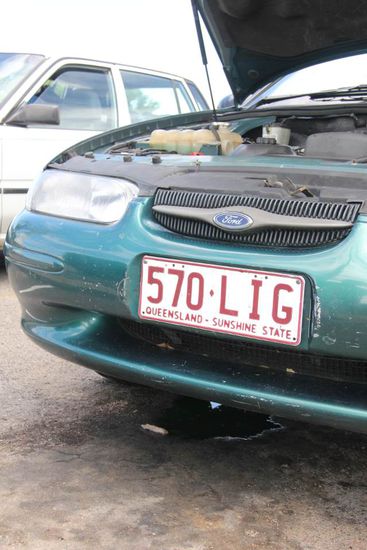 Kühler verliert Wasser...