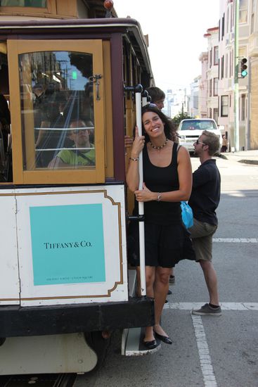 Ich auf einer Cable Car