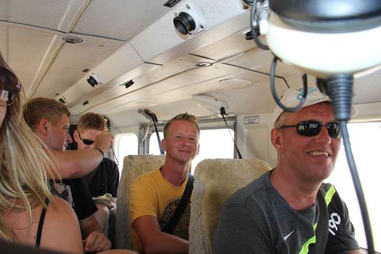 Marci war auch mit...