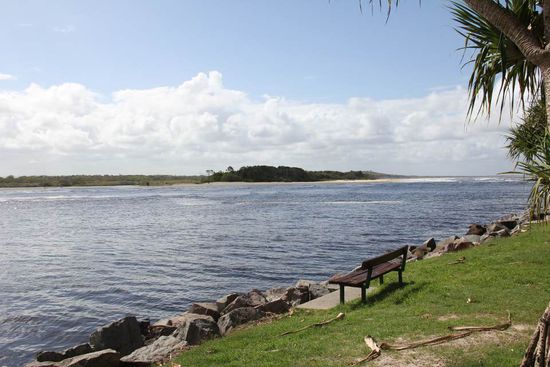 Blick auf North Shore