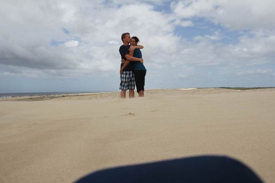 Bussi für die Liebste