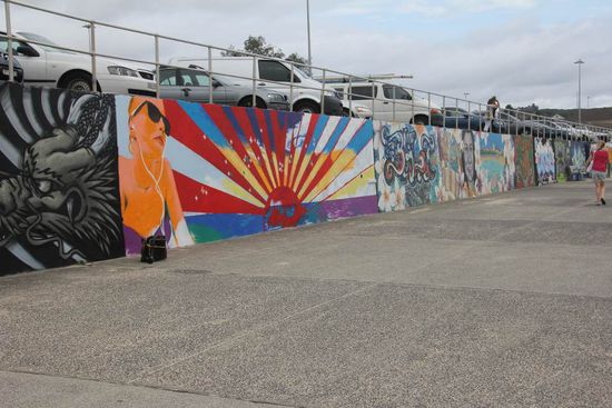 hat ja schon was mit der Berliner Mauer gemein...