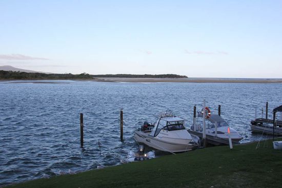 fast unsere Aussicht vom Zelt, wäre nicht das Auto davor...