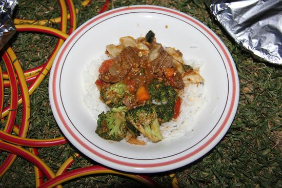 ... und richtig leckeres Essen!