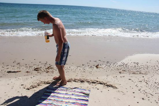 Marcs Wall gegen die Flut...