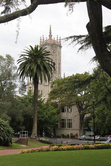 Der "Clocktower" der Uni