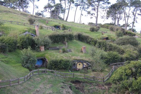 ein Berg voller Häuser