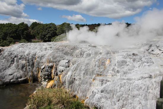 hier dampft er noch...