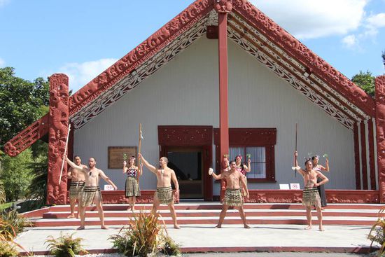 die Maori Truppe