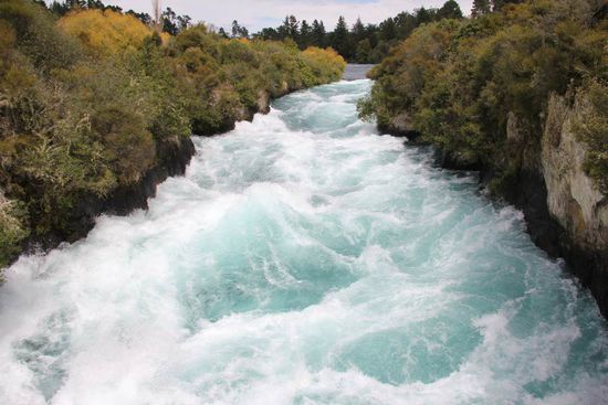 Wassermassen und dabei in so wunderschönen Farben