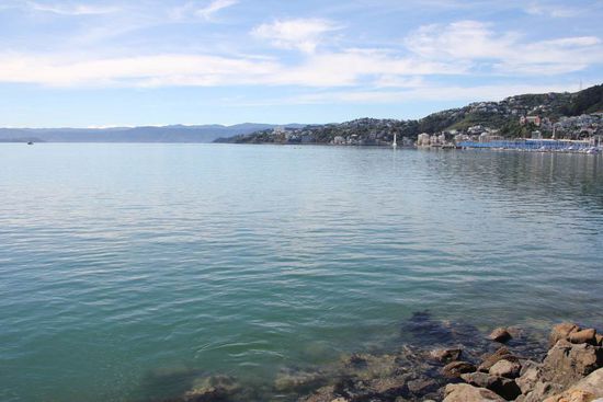 Beim Hafen von Wellington