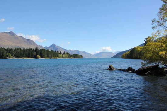 Spaziergang auf dem Franktonwalk
