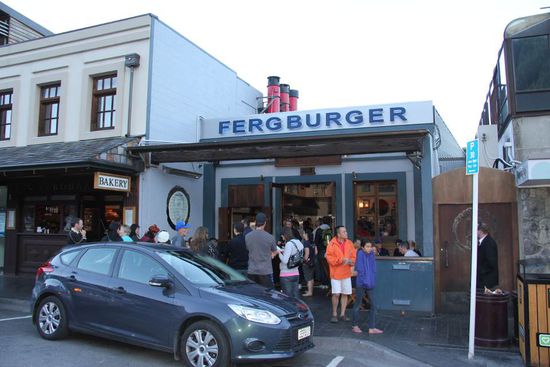 Fergburger, immer gerammelt voll!!!