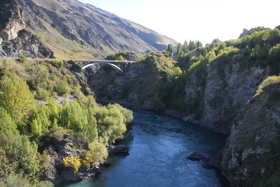 Der Ausblick, bevor es nach unten geht...