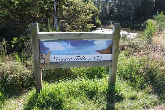 Die Niagara Falls in NZ