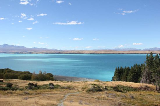 Lake Pukaki...