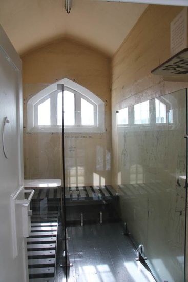 Eine alte Zelle des Hostels