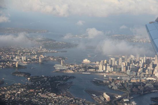 wie klein die Oper von hier oben aussieht...