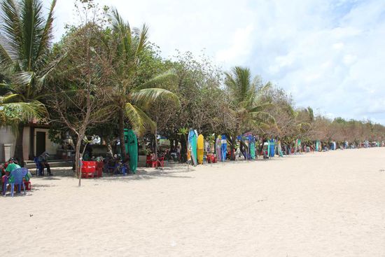 Surfer wohin man sieht...