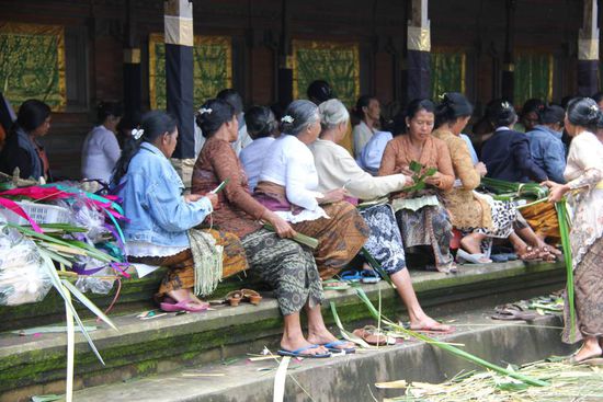 Frauen bei der Arbeit...