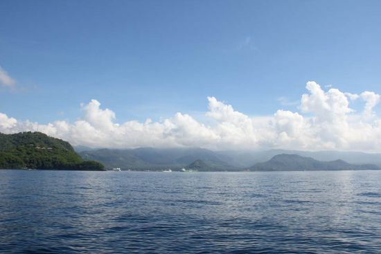 auf dem Schnellboot...