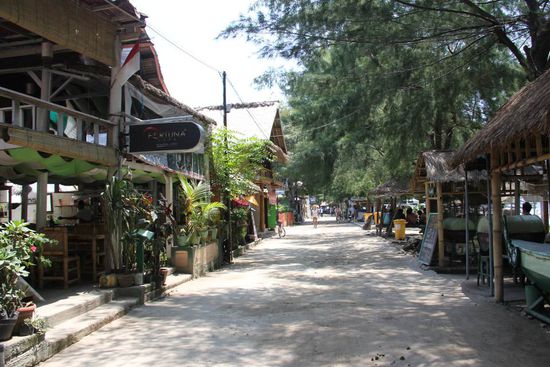 Gili, die "Straße"