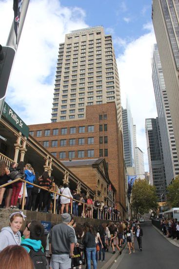 und bin mir auch nicht sicher, ob die bei den richtigen gekreischt haben! 