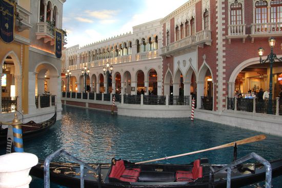 der "Canal Grande" in "Venedig"