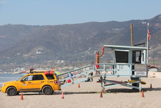 "Baywatch" am Malibu Beach