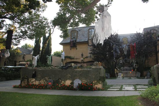 noch ein Halloweenhaus...