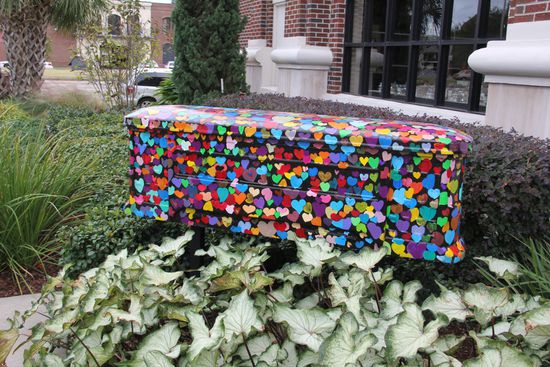 Der Briefkasten der Touristeninformation! So einen will ich auch 