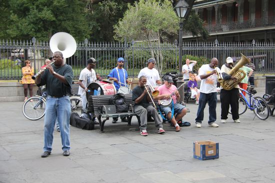Jazz Straßenmusiker