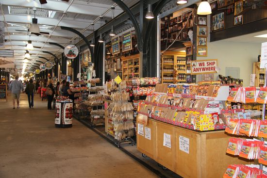 French Market von innen...