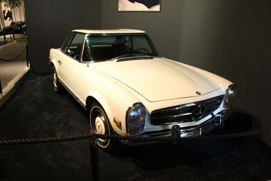 Mercedes 280 SL Roadster, 1970 ein Geschenk an Priscilla