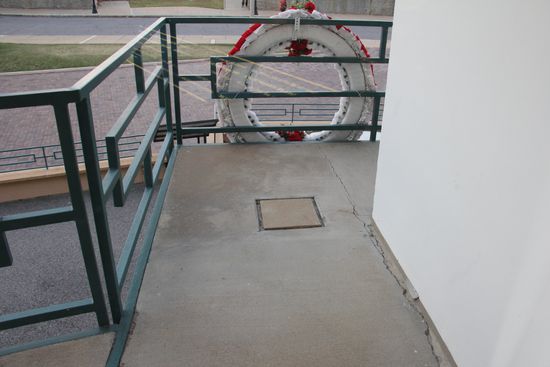 Dort ist er gestorben