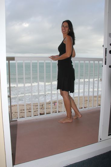 Die Sicht vom Balkon hat schon was 