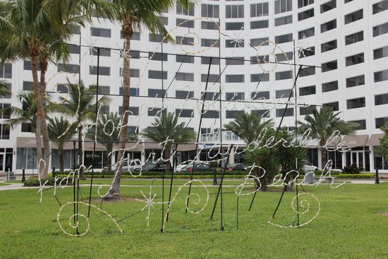 "Happy Holliday from Fort Lauderdale Beach" - in diesem Sinn 